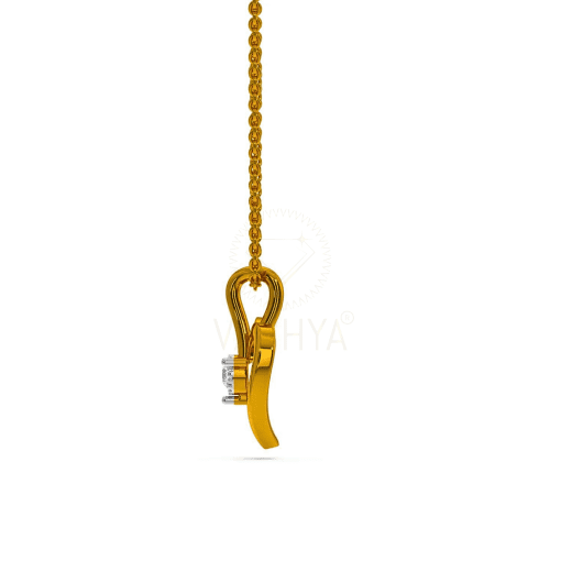 Light Weight Diamond Pendant 8 - Image 5