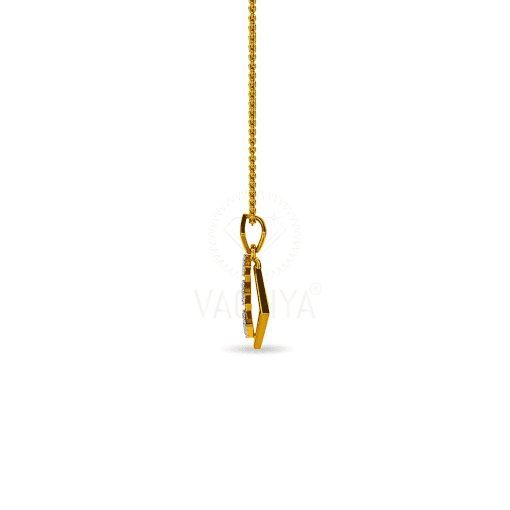 Light Weight Diamond Pendant 2 - Image 5