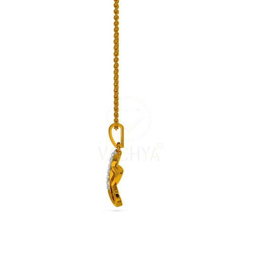 Light Weight Diamond Pendant 10 - Image 5