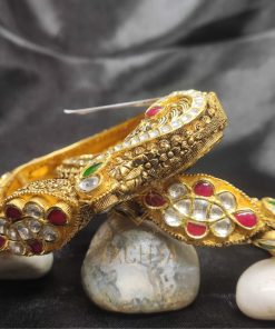 Alternative view of Antique Gold Bangles Pair 5