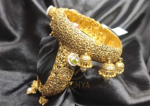 Antique Gold Bangles Pair 6