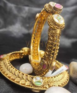 Antique Gold Bangles Pair 3