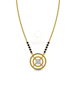 Light Weight Diamond Mangalsutra 4