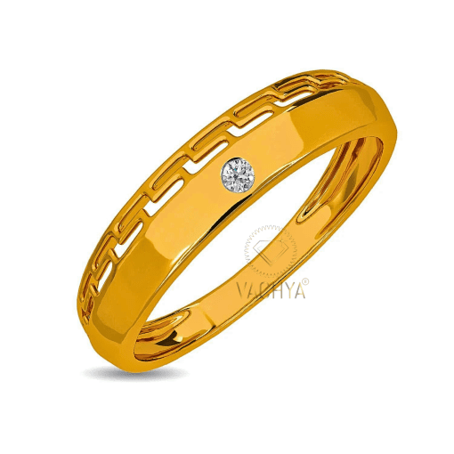 Light Weight Men's Diamond Ring 1 - Image 2