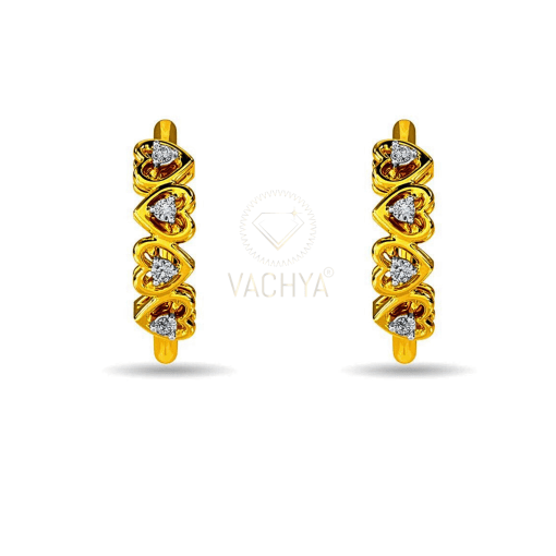 Light Weight Diamond studs 9