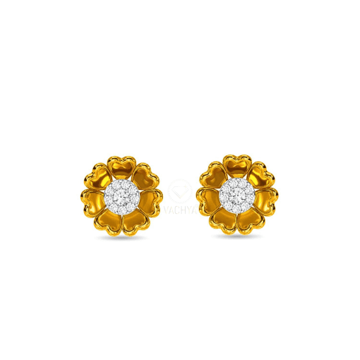 Light Weight Diamond studs 4