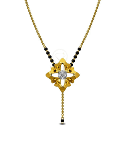 Light Weight Diamond Mangalsutra 3