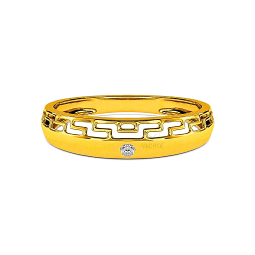 Light Weight Men's Diamond Ring 1