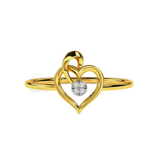 Light Weight Women's Diamond Ring 1