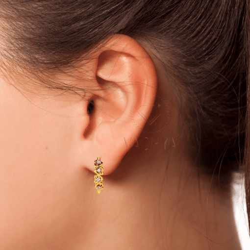 Light Weight Diamond studs 9 - Image 3