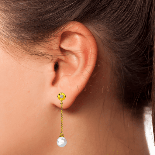 Light Weight Diamond studs 10 - Image 3