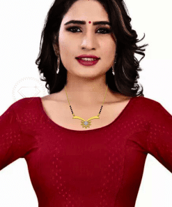 Alternative view of Light Weight Diamond Mangalsutra 2