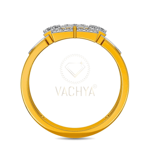 Light Weight Men's Diamond Ring 9 - Image 4