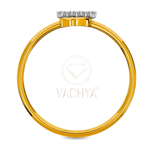 Light Weight Women's Diamond Ring  9 - Image 4