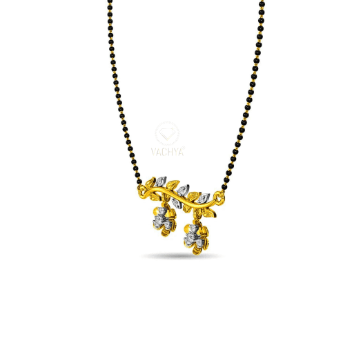 Light Weight Diamond Mangalsutra 5 - Image 5