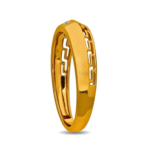 Light Weight Men's Diamond Ring 1 - Image 5
