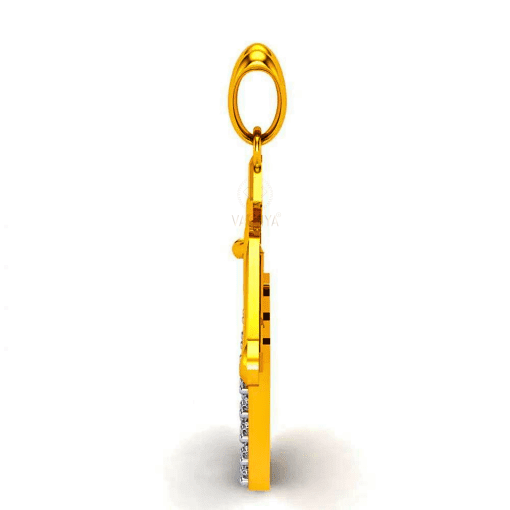 Shree Ram Diamond Pendant - Image 5