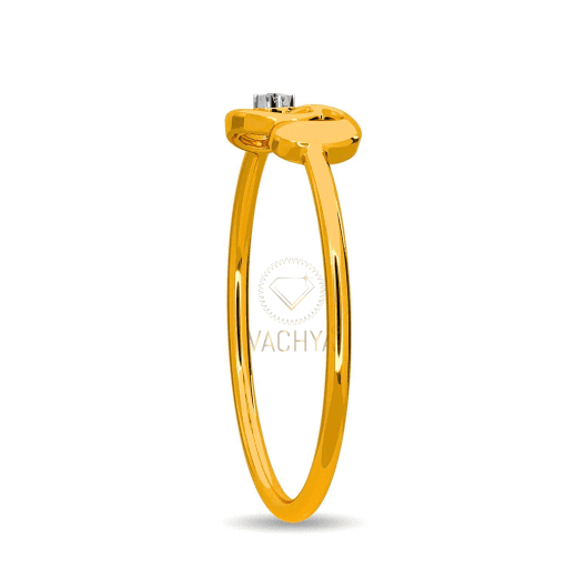 Light Weight Women's Diamond Ring 2 - Image 5