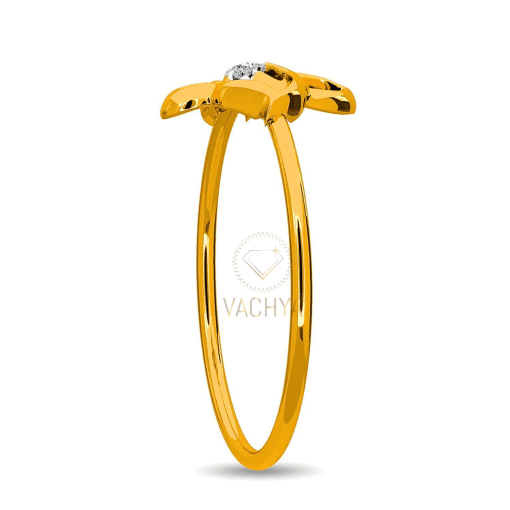 Light Weight Women's Diamond Ring 3 - Image 5