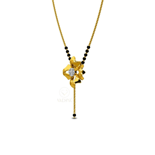 Light Weight Diamond Mangalsutra 3 - Image 5