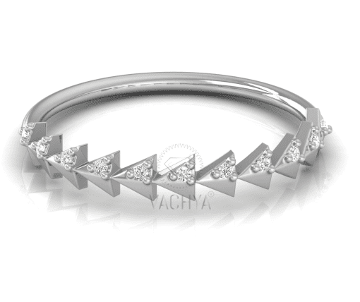 Cone Diamond Ring