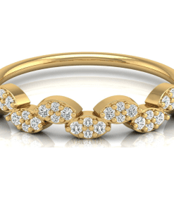 Eye Chain Diamond Ring