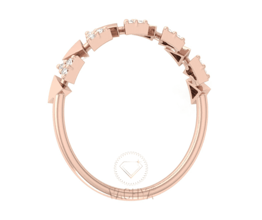 Mini Triangle Diamond ring - Image 4