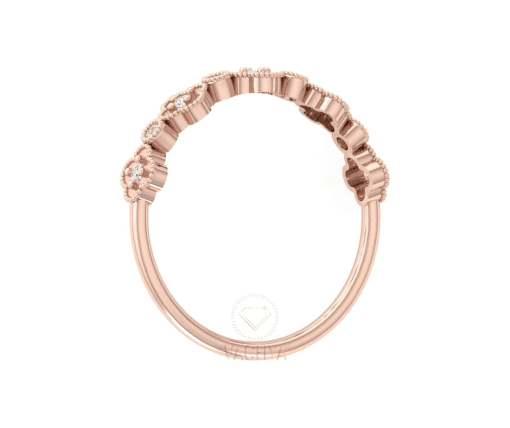 Mini Flowers Diamond Ring - Image 4