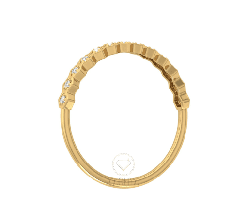 Diamond Zig Zag Ring - Image 4