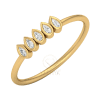 Diamond Drop Shape Ring
