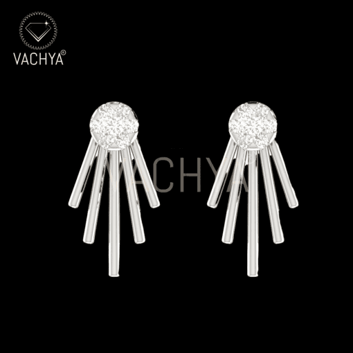 Drape Diamond Studs