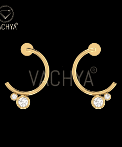 Half Sphere Diamond Studs