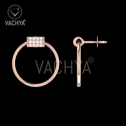 Delicate Diamond Studs - Image 3