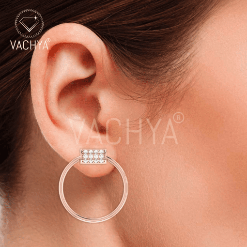 Delicate Diamond Studs - Image 4