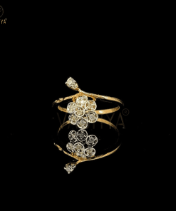 Floral Diamond Ring