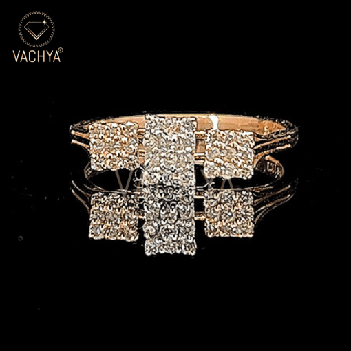 Squaresh Shiny Diamond Ring