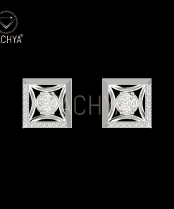 Pave Diamond Studs