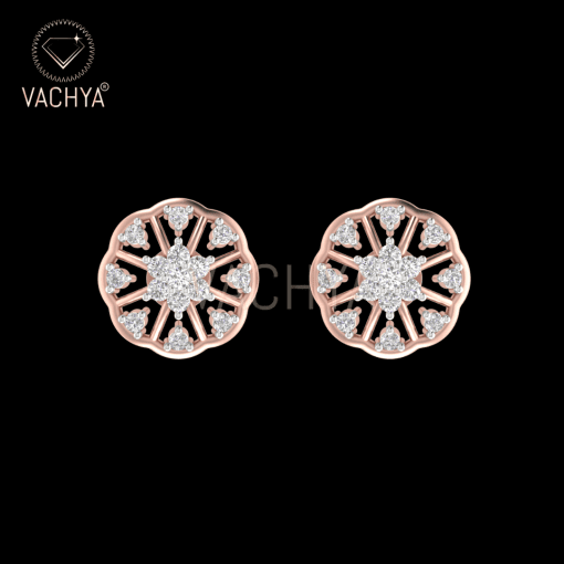 Chakr Diamond Studs
