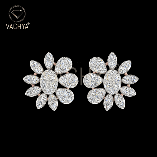 Marigold Diamond Studs