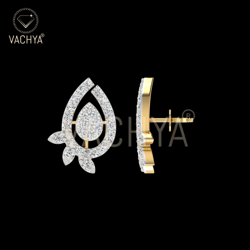 Blade Diamond Studs - Image 3