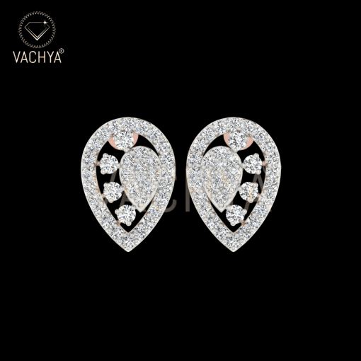 Flashy Diamond Studs