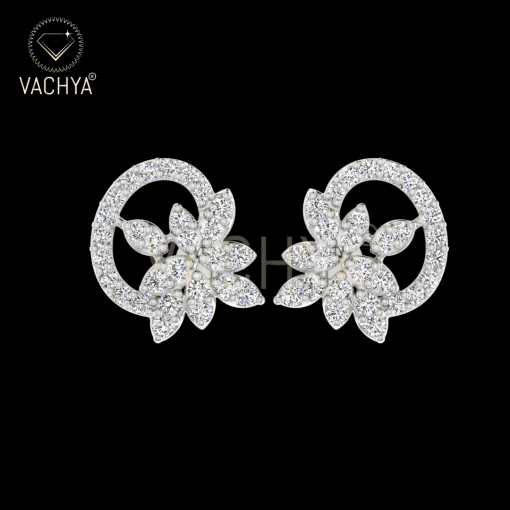 Flowering Diamond Studs