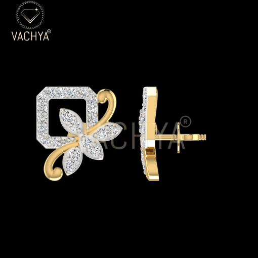 Bud Diamond Studs - Image 3