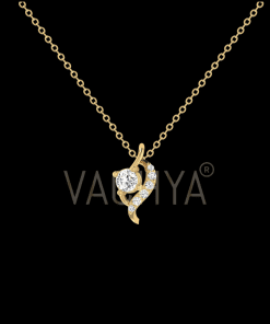 Classic Flow Diamond Pendant