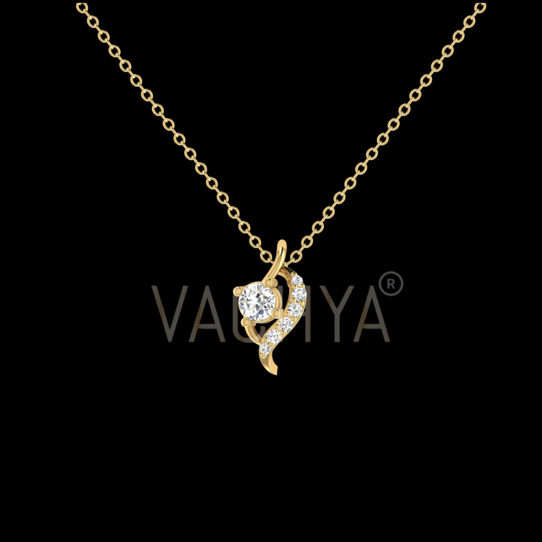 Classic Flow Diamond Pendant