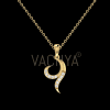Wave Diamond Pendant