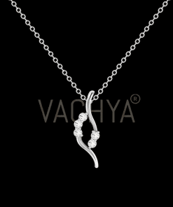 Glimmering Diamond Pendant