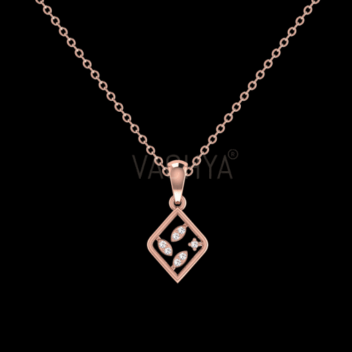 Radiant Diamond Pendant