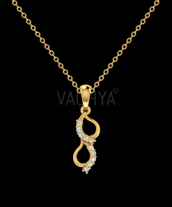 Gilded Glitters Diamond Pendant