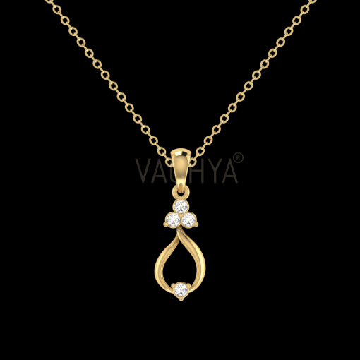 Halo Diamond Pendant